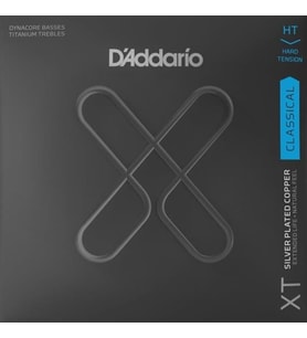 D'Addario XTC46TT XT Serisi Klasik Gitar Tel Seti (Hard Tension - Titanyum)