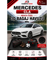 Mercedes Cla 2020 - 2026 Araca Özel 3D Bagaj Havuzu