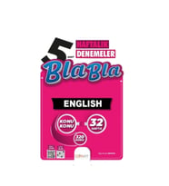 Gün&Ay Yayınları Günay Yayınları Bla Bla 5. Sınıf English Haftalık Denemeler (Çok Renkli)