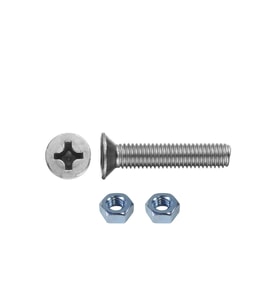 TUĞRA HIRDAVAT M6x20mm Metrik Vida Yhb - Somunlu 300'lü Takım
