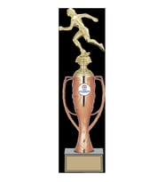 ODAK KUPA - Figürlü Kupalar - Atletizm Kadın Figürlü Kupalar FG-025 C - 38 cm