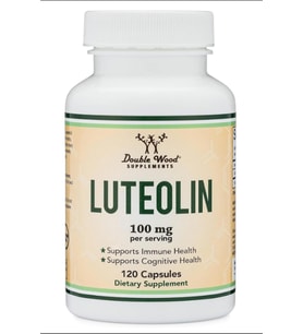 Double Wood Luteolin 100mg  120 Capsul.Tr Tek Yetkili SATICISI OZELSPORCUGIDALARI'DIR 3939 (Renksiz)