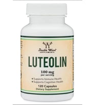 Double Wood Luteolin 100mg  120 Capsul.Tr Tek Yetkili SATICISI OZELSPORCUGIDALARI'DIR 3939 (Renksiz)