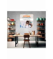 2 Nisan Farkındalık Günü Temalı Fotoğraf Panosu Branda 100x100