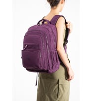 Unisex Okul Çantası Lise Ortaokul Üniversite Sırt Çantası 43*30 Cm Hafif Klinkır Kumaş Çok Cepli