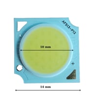 35 - 38 Volt 10 - 12 Watt 320ma 6500K Beyaz Işık Cob Led