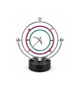 Kişiye Özel Masa Üstü Kinetik Denge Dekoru Hareketli Metal Obje - 24x11cm