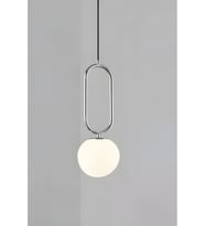 Orlena Tekli Camlı Avize RA-AVZ- 8245-30-67 (Krom)