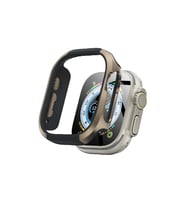 Movenchy Apple Watch Ultra 49mm MO-WT3 Alüminyum Kasa Koruyucu - Gold