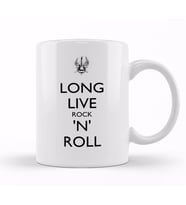 Long Live Rock N' Roll Kupa Bardak Porselen