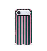 iPhone 17 Air Vorian Çift Katmanlı MagSafe Kılıf Pink Navy Cabana