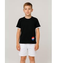 Çocuk Pamuklu Oversize Kalıp T-shirt