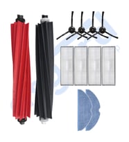 ROBOROCK S8 , S8+ ,S8 PRO-PRO ULTRA UYUMLU 1 Ana Fırça 4 Yan Fırça 4 Filtre 2 Mop PKT-iasgf0000741
