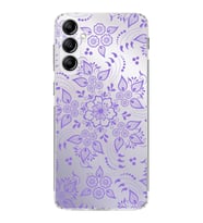 Samsung Galaxy A24  Kamera korumalı Kapak Nostalji Desen Tasarımlı  Şeffaf Kılıf