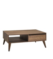 Adore Mobilya Dikdörtgen Orta Sehpa-Koyu Ceviz(Oslo Ceviz) 110x42x65 cm (GxYxD)
