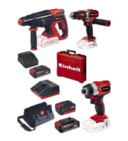 Dijital Vidalama ve Matkap Seti 2x2.5+4.0Ah, Çok Fonksiyonlu Set