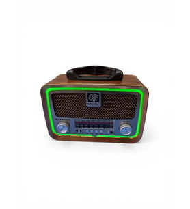 RT-653 Klasik Çok Satan Solar Enerjili Fenerli , Nostalji Bluetooth/USB/Sd/ Radyo Mp3 Player Müzik Kutusu