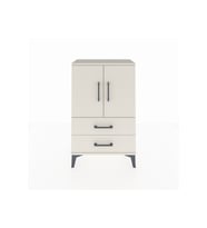 Arges Komodin 2 Raflı 2 Çekmeceli 2 Kapaklı 60x30x96 Aytaşı-Aytaşı