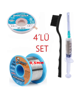 Mechanic Lehim Teli 63sn/37pb Uyumlu Flux %1-3 40gr 05mm Cp25152,5 Se1