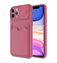 Lexroo iPhone 11 Pro Max Kılıf Kartix Kılıf - Koyu Mor
