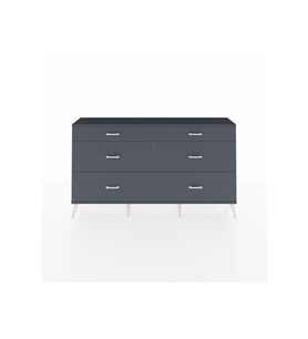 Arges Konsol 6 Çekmeceli  176x30x99 Aytaşı-Antrasit