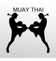 Folyo Sticker Muay Thai 50cm Uzunluk (Karışık)