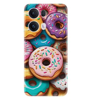 Oppo Reno 13F Kılıf Boutique Baskılı Resimli Donut Pcode -031
