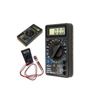 Dijital Avometre Multimetre Ölçü Aleti Akım Volt Amper Ölçer Aumetre Akım Ölçüm Test Aleti