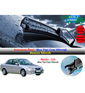 Mazda 323 Muz Silecek Takımı 1998-2003