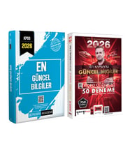Pegem Akademi 2026 En Güncel Bilgiler Konu ve Yargı Yayınları Güncel Bilgiler Deneme Seti 2 Kitap