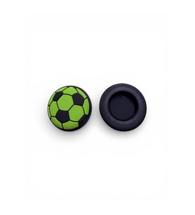 Ps5 Ps4 Ps3 Xbox One S x Ns 2 Çift Analog Koruyucu Futbol Desenli Gamepad Silikon Başlık