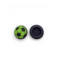Ps5 Ps4 Ps3 Xbox One S x Ns 2 Çift Analog Koruyucu Futbol Desenli Gamepad Silikon Başlık