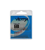 Vertix 58010 Chinu BN SİYAH Olta İğnesi 25’li Paket NO:8