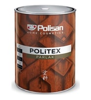 POLİSAN Politex Vernikli Ahşap Koruyucu Siyah 0,750 Lt