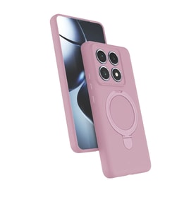 Mi 14T Pro Regal Magsafe Standlı Kapak - Açık Pembe