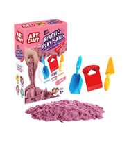03693 Aksesuarli Pembe Ki̇neti̇k Oyun Kumu 1000 Gr