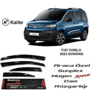 Fiat Doblo Cam Rüzgarlığı Mugen Tip Sunplex 2023 Sonrası