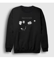 Presmono Unisex Siyah Young Depeche Mode Sweatshirt 141678tt