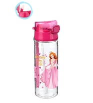 Pembe Presnes Suluk 500 Ml - Çocuk Suluk, Matara, Pipetli Suluk, Askılı Suluk Kızlı Matara (Karışık)