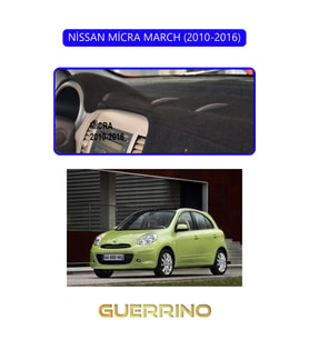 NİSSAN MİCRA MARCH 2010-2016TORPİDO KORUMA HALISI MAVİ KENAR
