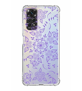 Xiaomi Redmi Note 11s Kamera ve Köşe  Korumalı Antishock Kapak Nostalji Desen Tasarımlı Şeffaf Kılıf