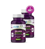 Collagen+spirulina Tablet Takviye Edici Gıda -1260 Mg 60 Tablet-(kolajen Tip 123) (2 Adet)