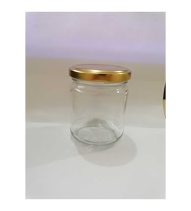50 Adet 210 Cc Cam Kavanoz - Gold Kapak - Hediyelik , Hobi , Düğün, Nişan-mini Kavanoz