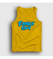 Presmono Unisex Sarı Logo Family Guy Atlet 300370tt (Sarı)