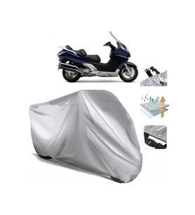 Honda Sw T600 (bağlantı Tokalı) Uyumlu SolarBlock Prime Motosiklet Brandası Örtüsü (Siyah)