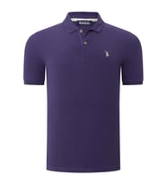 T8561 DEWBERRY ERKEK TSHIRT-DÜZ MOR (Karışık)