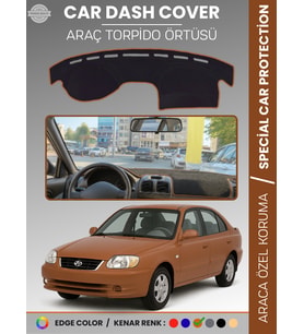 HYUNDAİ ACCENT ADMİRE-MİLENİUM (2000-2005) Torpido Örtüsü Kaymaz Tam Uyum Çatlamayı Önler