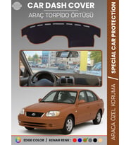 HYUNDAİ ACCENT ADMİRE-MİLENİUM (2000-2005) Torpido Örtüsü Kaymaz Tam Uyum Çatlamayı Önler