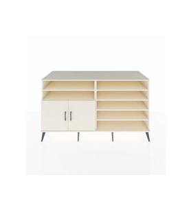 Kronos Konsol 7 Raflı 2 Kapaklı 176x59x99 Aytaşı-Aytaşı/Antrasit