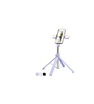 Telefon Tripodu Ve Selfie Çubuğu Seti Bluetooth 4.0 Kumandalı Led 130 Cm - Çok Renkli ND1035